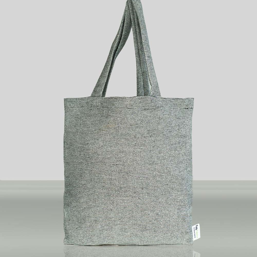 Shopper Bag Argento - Fody Fabrics