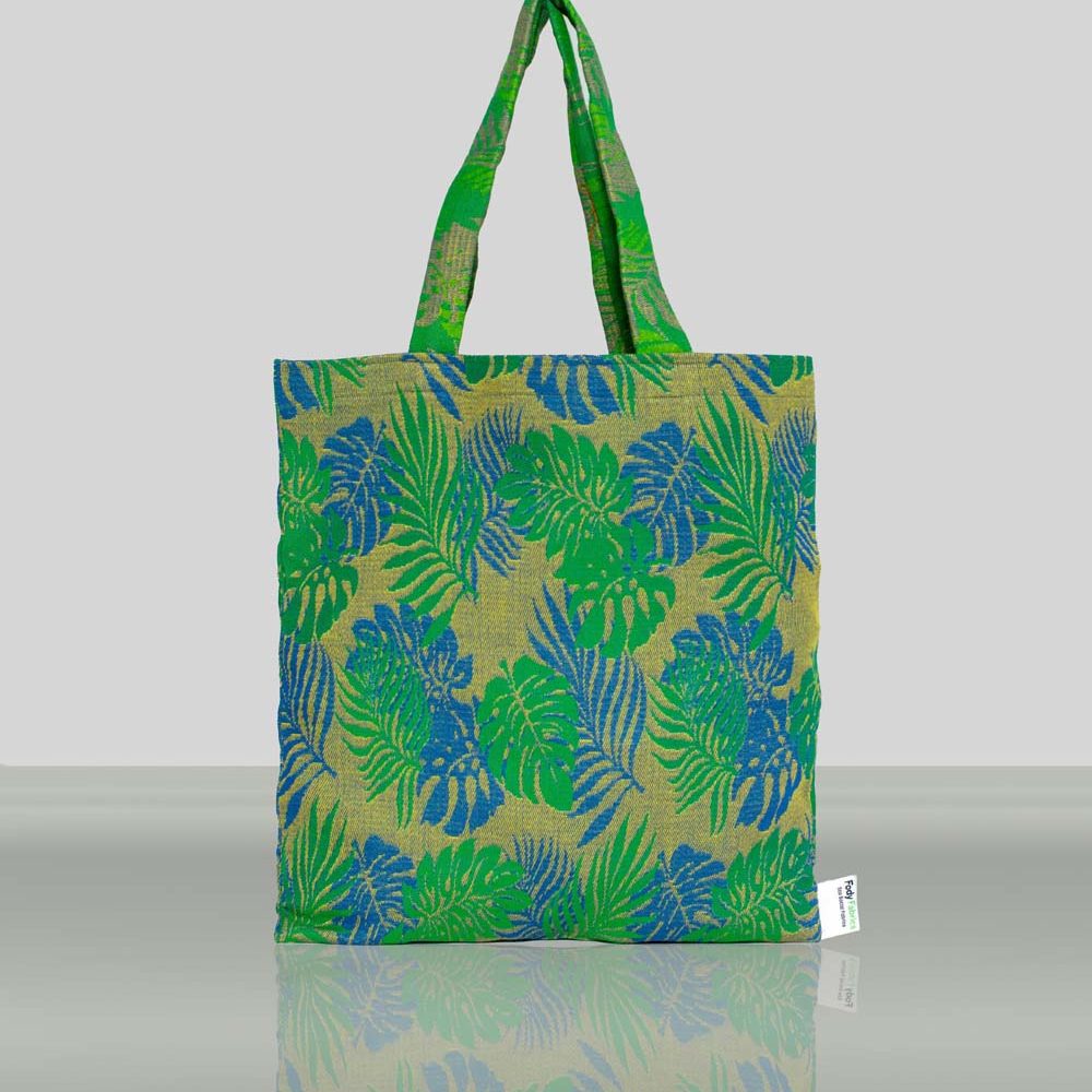 Shopper Bag fantasia Verde - Fody Fabrics