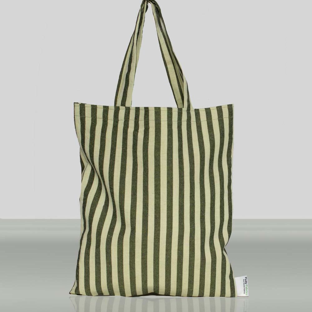 Shopper Bag fantasia Verde - Fody Fabrics