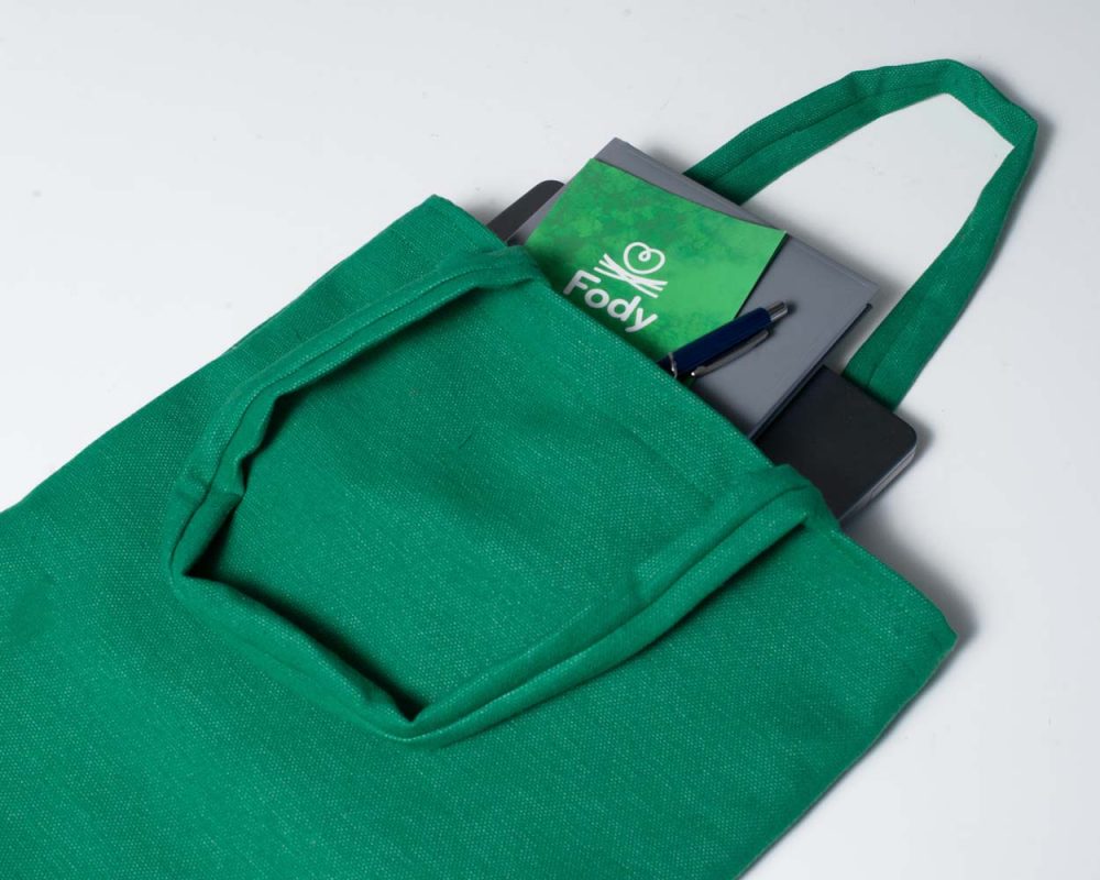 Shopper Bag Verde - Fody Fabrics