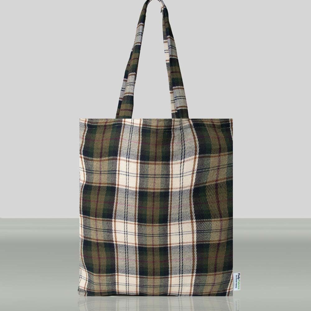 Shopper Bag Tartan - Fody Fabrics