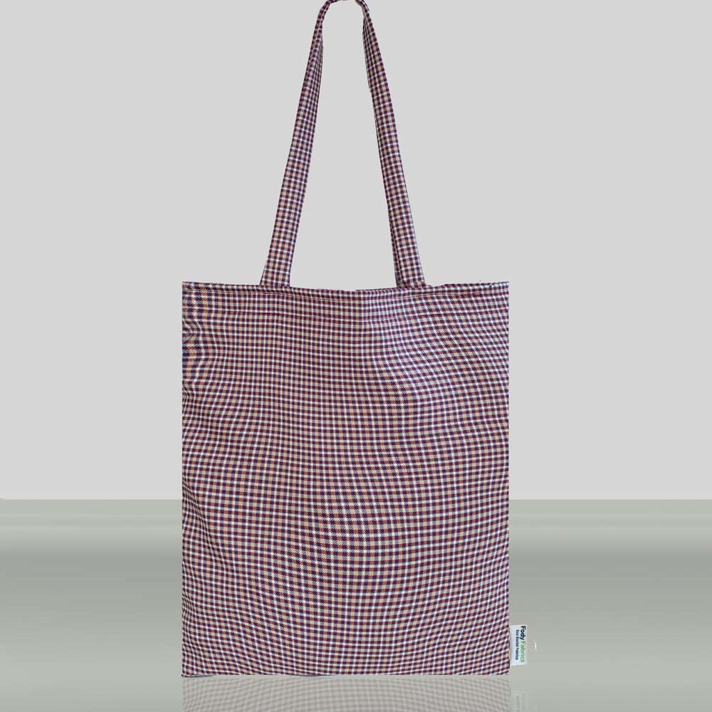 Shopper Bag Quadretti - Fody Fabrics
