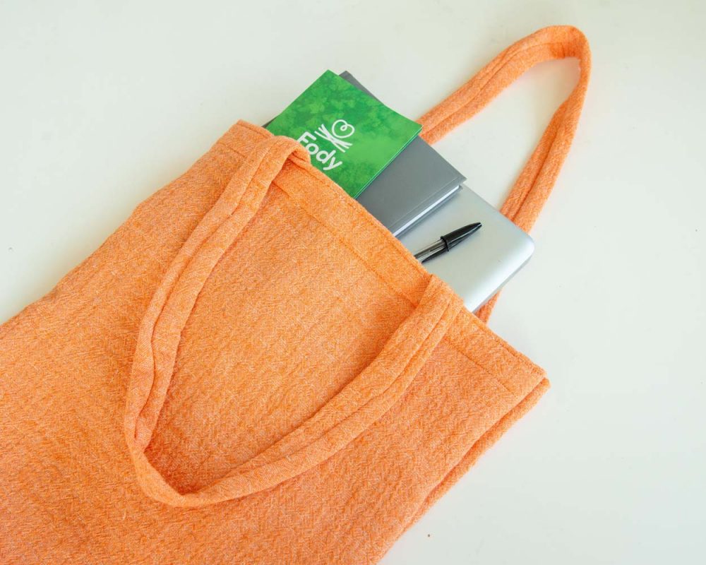 Shopper Bag Salmone - Fody Fabrics