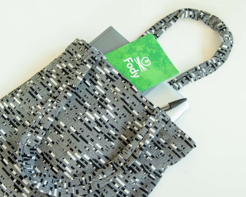 Shopper Bag fantasia Mosaico - Fody Fabrics