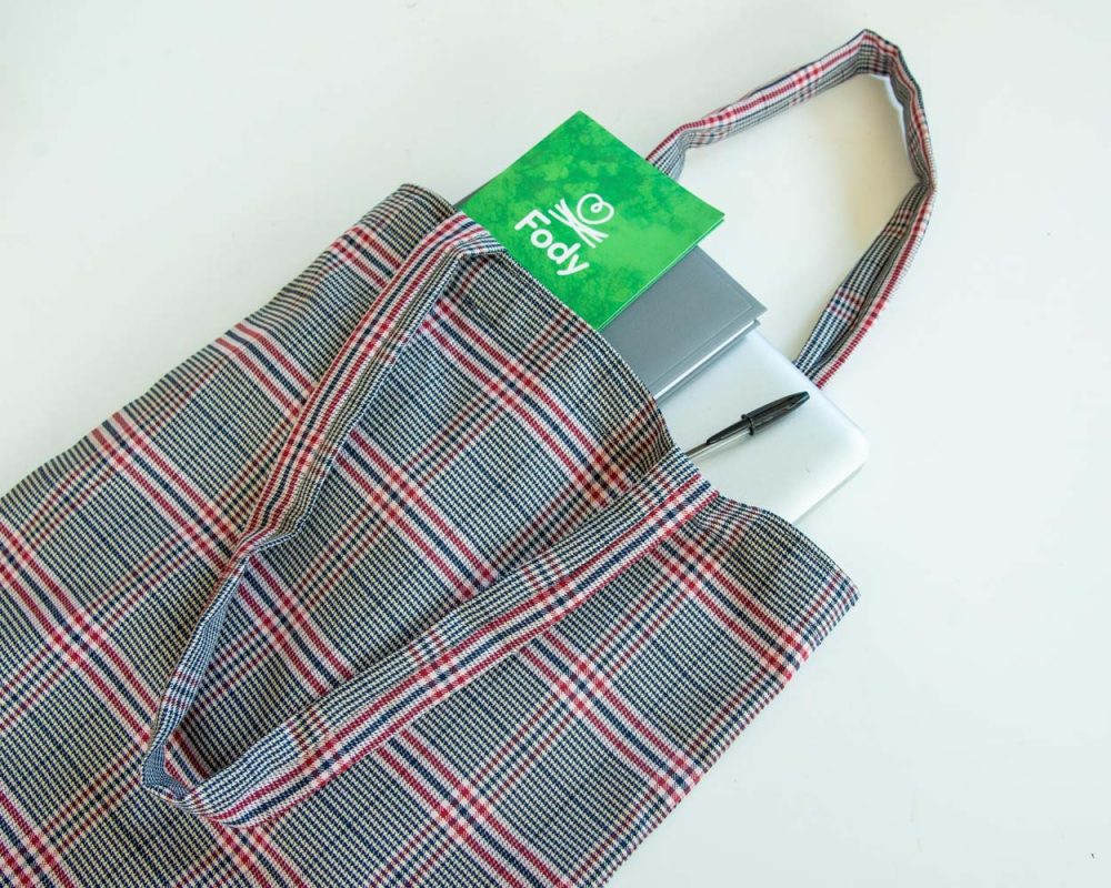 Shopper Bag Tartan - Fody Fabrics