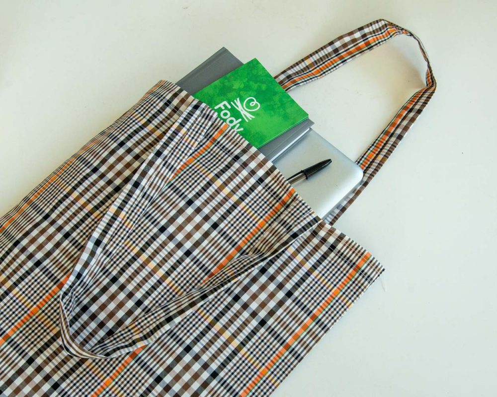 Shopper Bag Tartan - Fody Fabrics